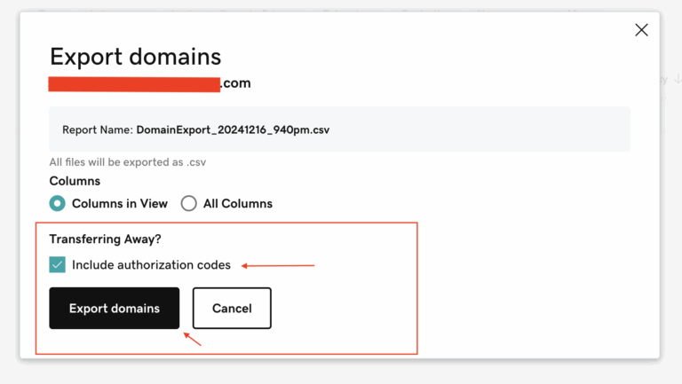 How to Get the EPP Code From GoDaddy